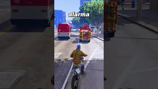 ¿DÓNDE VAN LOS BOMBEROS DESPUÉS DE UNA FALSA ALARMA? GTA 5 #shorts #gta