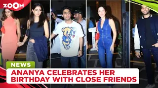 Siddhant Chaturvedi, Navya Naveli Nanda, Aryan Khan and others at Ananya Panday’s BIRTHDAY bash!