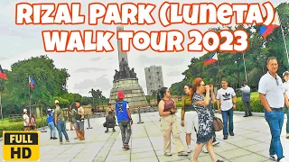 Walking tour of Rizal Park July 2023 (Luneta) in Manila | Philippines Travel Guide [4K] #4kwalk