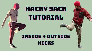 Hacky Sack for Beginners: The Inside Kick and Outside Kick