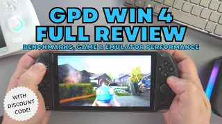 GPD WIN 4 Full Review - The smallest but is it the most powerful AMD 6800U gaming handheld PC?