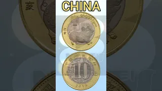 China 10 Yuan 2019.#shorts #education #coinnotesz