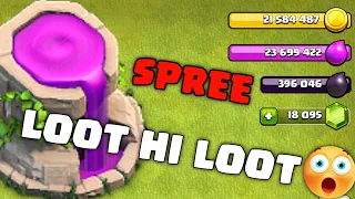 I GOT SO MUCH LOOT IN CLASH OF CLANS