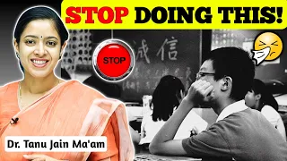 STOP DOING THIS! 💯 | Dr. Tanu Jain Ma'am || @Tathastuics