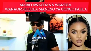 KUMBE UGOMVI WOTE MARIO ALIMTRACK PAULA KAJALA