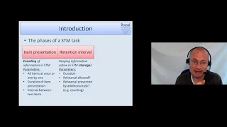 Cognitive Psychology Lecture 04 - Part 1 (Introduction to Short Term Memory, STM)