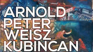 Arnold Peter Weisz-Kubincan: A collection of 107 paintings (HD)