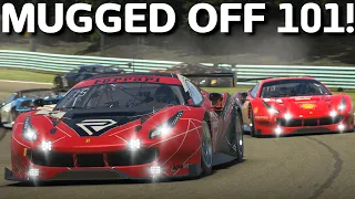 NOT everyones favourite....'Mac from the back!' | Top Split Fixed Ferrari at Watkins Glen