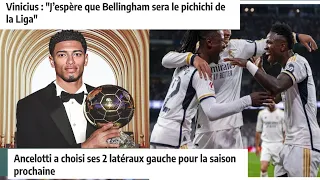 ✅JUDE BELLINGHAM BALLON D'OR SELON VINÍCIUS ----LUKA MODRIC FORCE SA PROLONGATION