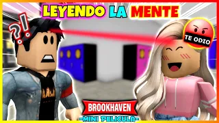 LEYENDO LA MENTE DE MI AMOR 💔 Roblox Brookhaven rp Mini Pelicula (Historias en español con Voces)