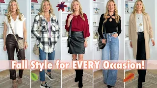 12 Fall Outfit Ideas for Stylish Women Over 40, 50, 60 . . .! Fall 2023 Lookbook!