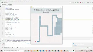 AI Snake Game made with A* Algorithm