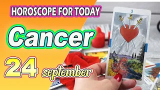 Cancer ♋️🔥 BLESSINGS ARE COMING 🔥 horoscope for today SEPTEMBER 24 2021 ♋️CANCER tarot SEPTEMBER