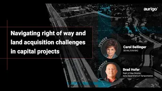 Webinar - Navigating right of way and land acquisition challenges in capital projects |Aurigo