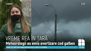 ALERTĂ METEO. Ce ne așteaptă în următoarele trei zile