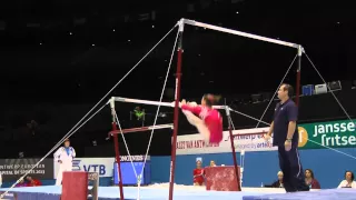 McKayla Maroney - Uneven Bars - 2013 World Championships - Podium Training