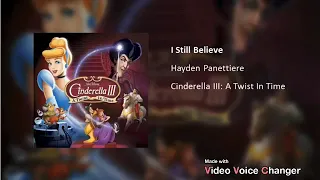 I Still Believe (From "Cinderella III: A Twist In Time") Male Version