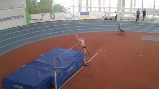 Yuliya Levchenko: 1.97m, Ukrainian U23 indoor record (Christmas starts 2018)