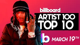 Billboard Artist 100 Top 10 (March 19th, 2022) Countdown