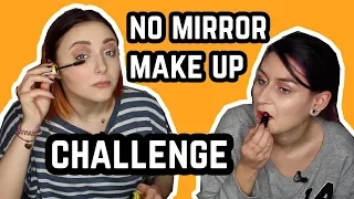 Lubimy włosy pod pachami?! 😂 No mirror make up challenge | Billie Sparrow i Hania Es