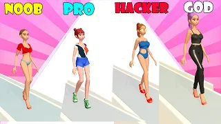 NOOB vs PRO vs HACKER vs GOD - Fashion Battle