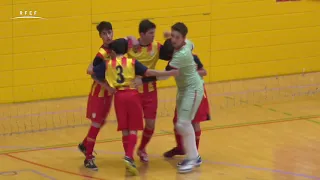 RESUMEN | Cataluña 6-4 Galicia. Semifinal del Campeonato de España infantil masculino de fútbol sala