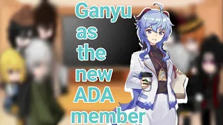 Bsd react to Ganyu as a new ADA member | Genshin Impact / BSD / Bungo stray dogs | GCRV