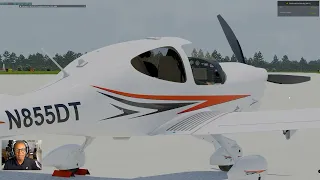 XP12 - Introductory Flight - Diamond DA40NG by RealSimGear - Erroneously referred to as DA20NG