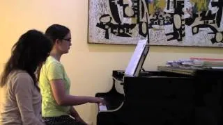 p 34-35 "Voicing" and "Indigo Dusk" - Succeeding at the Piano® - Grade 5 - Lesson and Technique Book