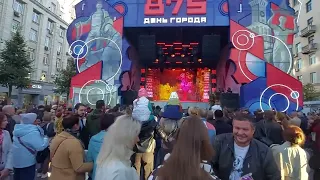 Москва. День города. Тверская. Салют. 10.09.22