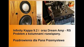 Infinity Kappa 9.2 i oraz Dream Amp czyli rozwiązanie pewnego problemu. [Wilk-Audio-Projekt]