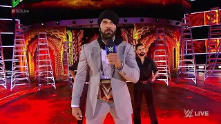Jinder Mahal reveals the WWE Battleground match stipulation to Orton SmackDown LIVE