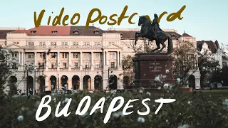 Video Postcard from Budapest, Hungary October 2019