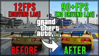 GTA V - FIX DRIVING LAGS & STUTTER!