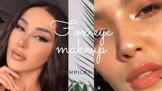 Fox eye tutorial compilation| Fox eye tutorial | Fox eye makeup tutorial
