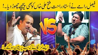 Faisal Ramay Vs Ustad Rahat Fateh Ali Khan | Heavy Singing Competition | Charlie Cafe by Sajjad Jani