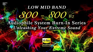 Extreme Burn-In: 300 - 800 Hz (Low Mid Band) | odear