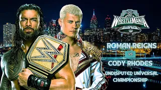 Cody Rhodes vs Roman Reigns WrestleMania 40 Promo 2