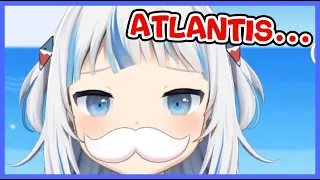 Gura Talks About Minecraft and Atlantis [Hololive EN]