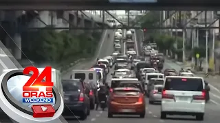 Karambola sa SLEX, nagdulot ng pagbigat ng trapiko pero agad ding na-clear | 24 Oras Weekend