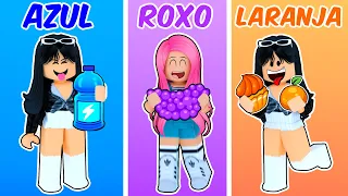 SOBREVIVA COM APENAS UMA COR no Roblox @VanessaMaffi