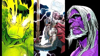 The Most Powerful in Marvel's Future : The Cosmic Hulk , King Thanos , King Thor & Phoenix Wolverine
