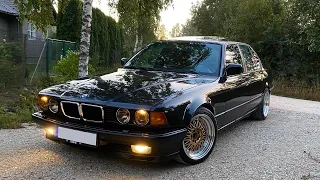 Bmw e32 M60B30 0-pipe v8 sound🤤🤤🤤🤤🤤