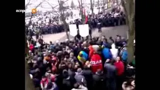 У Харкові зібрався багаточисельний Майдан - Euromaidan protests in Kharkiv