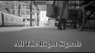 Short Film : All The Right Signals. Vintage raincoat by Elements Rainwear