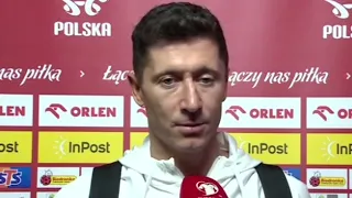 Lewandowski wywiad po meczu Czechy - Polska