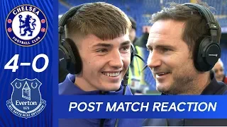 Gilmour & Lampard React To Dominant Win | Chelsea 4-0 Everton | Post Match Reaction