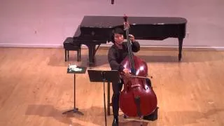 Yoshiaki Horiguchi, Failing- a very difficult piece for solo string bass, by Tom Johnson