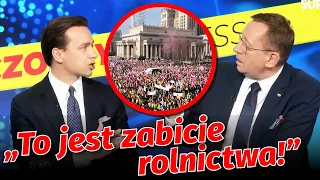 Ostre SPIĘCIE Bosaka i Telusa. POSZŁO o ROLNIKÓW