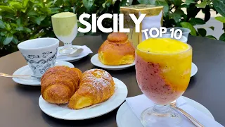 Top 10 MUST-TRY Foods in Sicily! 🇮🇹